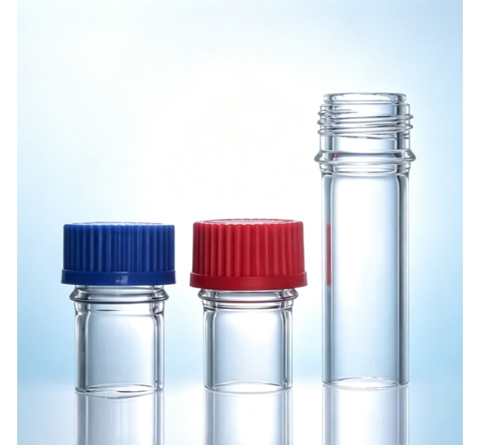 Screw Thread Glass Tube